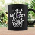 Military Child Month Purple Up Daddy Boots PrideCoffee Mug Gifts ideas