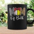 Mom Of Both Messy Bun Baseball Softball Mama Mothers Day Coffee Mug Gifts ideas