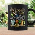 Mom Of The Wild One Zoo Mother Birthday Safari Jungle Animal Coffee Mug Gifts ideas