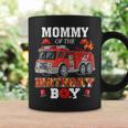 Mommy Of The Birthday Boy Firetruck Firefighter Party Coffee Mug Gifts ideas