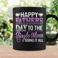 Mother Grandma Single Mom Fathers Daymotherproud Single Mom Unique Mother Single Mom Grandmother Coffee Mug Gifts ideas