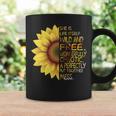 Mother Grandma Sunflower She Was Life Itself Wild And Free 45 Mom Grandmother Coffee Mug Gifts ideas