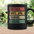 Mutter Video Gaming Legende Vintage Video Gamer Frau Mama Tassen Geschenkideen