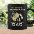 My Favorite Football Player Calls Me Dad American Football Coffee Mug Gifts ideas