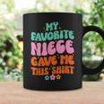 My Favorite Niece Gave Me This Uncle Day Aunt Day 70S Hippie Coffee Mug Gifts ideas