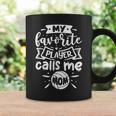 My Favorite Player Calls Me Mom Volleyball Coffee Mug Gifts ideas