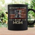 My Favorite Veteran Is My Mom Proud Son Veteran Mom Mother Coffee Mug Gifts ideas