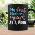 My First Mothers Day As A Mom In Blue And Pink Coffee Mug Gifts ideas
