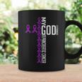 My God Is Stronger Than Pancreatic Cancer Awareness Warrior Coffee Mug Gifts ideas