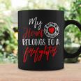 My Heart Belongs To A Firefighter Gift For Wife Girlfriend Coffee Mug Gifts ideas