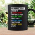 My Perfect Day Escape Room Gifts Funny Escape Room Coffee Mug Gifts ideas
