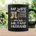 My Wife Wears Combat Boots Proud Military Husband Coffee Mug Gifts ideas
