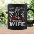 Navy Chief A Truly Amazing Wife Navy Chief Veteran Coffee Mug Gifts ideas