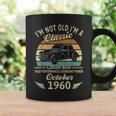 Im Not Old Im A Classic Born In Oktober 1960 Auto-Geburtstag Tassen Geschenkideen