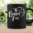 Number 4S Biggest Fan Soccer Player Mom Dad Family  Coffee Mug Gifts ideas