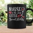 Nurse To The Cutest Little Sweethearts Silhouette Valentine Coffee Mug Gifts ideas