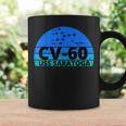 Ocean Blue Navy Aircraft Carrier Uss Saratoga Coffee Mug Gifts ideas