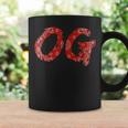 Og Original Gangster Compton Red Bandana-Print Coffee Mug Gifts ideas