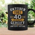 Oktober 1982 Lustige Geschenke Zum 40 Geburtstag Mann Frau Tassen Geschenkideen