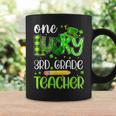 One Lucky 3Rd Grade Teacher Pencil Shamrock St Patricks Day Coffee Mug Gifts ideas