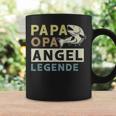 Papa Opa Angel Legende Tassen, Perfekt für Vatertagsangler Geschenkideen