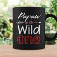 Papaw Of The Wild One Buffalo Plaid Lumberjack Coffee Mug Gifts ideas