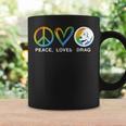 Peace Love And Drag - Drag Is Not A Crime Lgbt Gay Pride Coffee Mug Gifts ideas