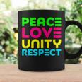 Peace Love Unity Respect - Plur Edm Rave Festival Raver Coffee Mug Gifts ideas