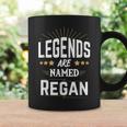 Personalisiertes Legends Are Named Regan Tassen, Stilvolles Design für Regan Geschenkideen