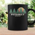 Petoskey Mi Vintage Throwback Retro 70S Design Coffee Mug Gifts ideas