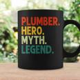 Plumber Hero Myth Legend Retro Vintage Klempner Tassen Geschenkideen