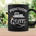 Pontoon Queen Funny Pontoon Boat Accessories Coffee Mug Gifts ideas