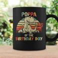 Poppa Of The Birthday Boy Dinosaur Rawr Trex Coffee Mug Gifts ideas