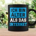 Backprint Ich Bin Älter Als Das Internet Tassen Geschenkideen