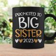 Promoted To Big Sister 2023 Big Sis Soon To Be Big Sister Coffee Mug Gifts ideas