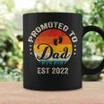 Promoted To Dad Est 2022 Vintage Sun Family Soon To Be Dad Coffee Mug Gifts ideas