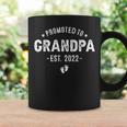 Promoted To Grandpa 2022 Soon To Be Grandfather New Grandpa Coffee Mug Gifts ideas