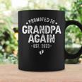 Promoted To Grandpa Again 2023 Soon To Be Grandfather Again Coffee Mug Gifts ideas