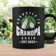 Promoted To Grandpa Again Est 2023 Pregnancy Announcement Coffee Mug Gifts ideas