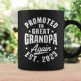 Promoted To Great Grandpa Again 2023 Pregnancy Announcement Coffee Mug Gifts ideas