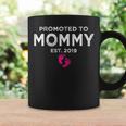 Promoted To Mommy 2019 Distressed Gift For New Moms Gift For Womens Coffee Mug Gifts ideas