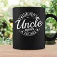 Promoted To Uncle Again 2023 Soon To Be Grandma Pregnancy Coffee Mug Gifts ideas