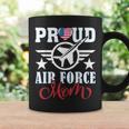 Proud Air Force Mom Us Heart Mom Grandma Mothers Day Coffee Mug Gifts ideas