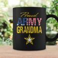 Proud Army Grandma Military Pride Usa Flag Coffee Mug Gifts ideas