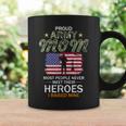 Proud Army Mom I Raised My Heroes Camouflage Graphics Army Coffee Mug Gifts ideas
