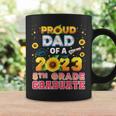 Proud Dad Of A Class 2023 5Th Grade Graduate Sunflower Last Coffee Mug Gifts ideas