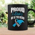 Proud Dad Of A T1d Hero Type 1 Diabetes Dad Awareness Coffee Mug Gifts ideas