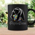 Proud Dad Papa Bear Autism Awareness Autism Matching Family Coffee Mug Gifts ideas