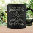 Proud Daughter Of A US Army Veteran - US Veterans Day Coffee Mug Gifts ideas