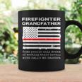 Proud Firefighter Grandfather Fireman Firewoman Grandpa Flag Coffee Mug Gifts ideas